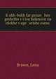 K?okh-bukh far gezun hey geshribn v?i tsu balansirn na irlekhe v?ege arishe esens ., Brown, Lena 