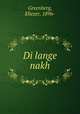 Di lange nakh, Greenberg, Eliezer, 1896- 