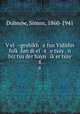 V?el -geshikh e fun Yidishn folk? fun di el s e tsay n biz tsu der hayn ik?er tsay, Dubnow, Simon, 1860-1941 