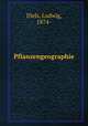 Pflanzengeographie, Diels, Ludwig, 1874- 