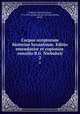 Corpus scriptorum historiae byzantinae. Editio emendatior et copiosior. consilio B.G. Niebuhrii. 2, Niebuhr, Barthold Georg, 1776-1831,Akademie der Wissenschaften, Berlin 