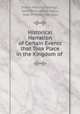 Historical Narration of Certain Events that Took Place in the Kingdom of ., Pietro Martire Vermigli, John Bellingham Inglis, Jean Philibert Berjeau 