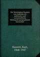 Die Vereinigten Staaten von Amerika als politische und wirtschaftliche Weltmacht geographisch betrachtet, Hassert, Kurt, 1868-1947 