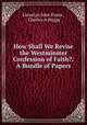 How Shall We Revise the Westminster Confession of Faith?: A Bundle of Papers, Llewelyn John Evans , Charles A Briggs 