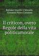 Il criticon, overo Regole della vita politicamorale, Baltasar Gracian y Morales 