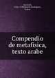 Compendio de metafisica, texto arabe, Averroes 