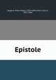 Epistole, Vergerio, Pietro Paolo, 1370-1444,Combi, Carlo A., 1827-1884 