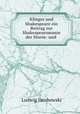 Klinger und Shakespeare ein Beitrag zur Shakespearomanie der Sturm- und ., Ludwig Jacobowski 