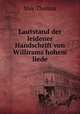 Lautstand der leidener Handschrift von Willirams hohem liede, May Thomas 