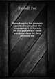 Horse-keeping for amateurs : practical manual on the management of horses, for the guidance of those who keep them for their personal use, Russell, Fox 
