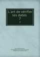 L`art de vrifier les dates .. 7, David Baillie Warden , Jean Baptiste Pierre Jullien Courcelles , Nicolas Vigton de Saint-Allais 