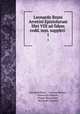 Leonardo Bruni Arretini Epistolarum libri VIII ad fidem codd. mss. suppleti .. 1, Leonardo Bruni , Lorenzo Mehus , Giannozzo Manetti , Poggio Bracciolini , Bernardo Paperini 