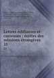 Lettres edifiantes et curieuses : ecrites des missions etrangeres, Charles le Gobien 