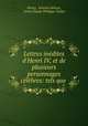 Lettres inedites d