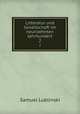 Litteratur und Gesellschaft im neunzehnten Jahrhundert. 2, Samuel Lublinski 