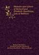 Memoirs and Letters of Richard and Elizabeth Shackleton, Late of Ballitore ., Richard Shackleton , Elizabeth Carleton Shackleton, Abraham Shackleton, Mary Leadbeater 