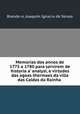 Memorias dos annos de 1775 a 1780 para servirem de historia a