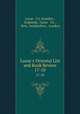 Luzac`s Oriental List and Book Review. 17-18, Luzac & Co. (London , England), Luzac & Co ., firm, booksellers , London 