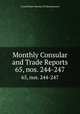 Monthly Consular and Trade Reports. 65, nos. 244-247, United States Bureau of Manufactures 