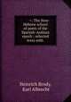 ??? ???? =: The New-Hebrew school of poets of the Spanish-Arabian epoch ; selected texts with ., Heinrich Brody, Karl Albrecht 