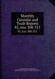 Monthly Consular and Trade Reports. 81, nos. 308-311, United States Bureau of Manufactures, United States Bureau of Foreign Commerce (1854-1903 )., United States Dept . of Commerce and Labor . Bureau of Statistics 