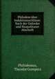 Philodem uber Induktionsschlusse. Nach der Oxforder und Neapolitaner Abschrift, Philodemus, Theodor Gomperz 