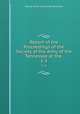 Report of the Proceedings of the Society of the Army of the Tennessee at the .. 1-5, Society of the Army of the Tennessee 