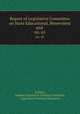 Report of Legislative Committee on State Educational, Benevolent and .. no. 65, Indiana, Indiana Legislative Visiting Committee, Legislative Visiting Committee 