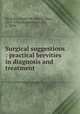 Surgical suggestions : practical brevities in diagnosis and treatment, Brickner, Walter M. (Walter Max), 1875-1930,Moschcowitz, Eli, b. 1879 