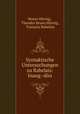 Syntaktische Untersuchungen zu Rabelais: Inaug.-diss, Bruno Hornig 