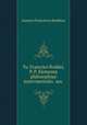 To. Francisci Bvddei, P. P. Elementa philosophiae instrvmentalis. seu ., Joannes Franciscus Buddeus 