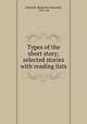 Types of the short story; selected stories with reading lists, Heydrick, Benjamin Alexander, 1871- ed 