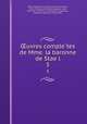 ?uvres comple?tes de Mme. la baronne de Stae?l, Anne-Louise-Germaine Stae?l 