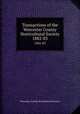 Transactions of the Worcester County Horticultural Society. 1882-83, Worcester County Horticultural Society 