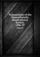 Transactions of the Massachusetts Horticultural Society. 1896-97, Massachusetts Horticultural Society,Massachusetts Horticultural Society. Proceedings of the Massachusetts Horticultural Society 