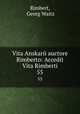 Vita Anskarii auctore Rimberto: Accedit Vita Rimberti. 55, Rimbert, Georg Waitz 