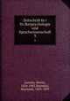Zeitschrift fur Volkerpsychologie und Sprachwissenschaft. 3, Lazarus, Moritz, 1824-1903,Steinthal, Heymann, 1823-1899 