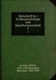 Zeitschrift fur Volkerpsychologie und Sprachwissenschaft. 5, Lazarus, Moritz, 1824-1903,Steinthal, Heymann, 1823-1899 