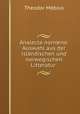 Analecta norr?na: Auswahl aus der islandischen und norwegischen Litteratur ., Theodor Mobius 