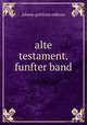 alte testament. funfter band., johann gottfried eidhorn 