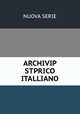 ARCHIVIP STPRICO ITALLIANO, Nuova Serie 