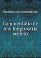 Commentatio de ursi longirostris sceleto, Hermann von Pommeresche 