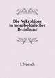 Die Nekrobiose in morphologischer Beziehung, J. Nuesch 