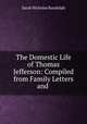 The Domestic Life of Thomas Jefferson: Compiled from Family Letters and ., Sarah Nicholas Randolph 