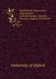 Epithalamia Oxoniensia: augustissimo, potentissimoque, Georgio Secundo, Magnae Britanniae ., University of Oxford 