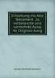 Einleitung ins Alte Testament. 2e, verbesserte und vermehrte Ausq. 4e Original-Ausg, Johann Gottfried Eichhorn 