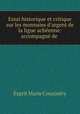 Essai historique et critique sur les monnaies d