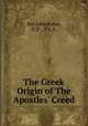 The Greek Origin of The Apostles