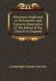 Hierurgia Anglicana or Documents and Extracts illustrative of The Ritual of the Church in England, Cambridge Camden Society 