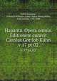 Hapanta. Opera omnia. Editionem curavit Carolus Gottlob Khn. v.17 pt.02, Karl Gottlob Kuhn 